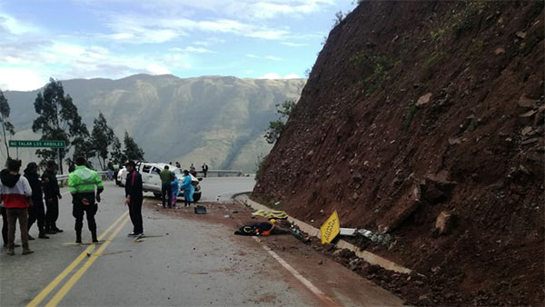 Apurímac: Dos autoridades comunales mueren en trágico accidente de tránsito.